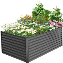 Load image into Gallery viewer, GVDV Raised Garden Bed 6x3x2ft Outdoor, Metal Raised Bed Kit for Backyard, Deep Root Planter Box for Gardening Vegetables, Fruits, Flowers, Rust-Proof, Easy Assembly
