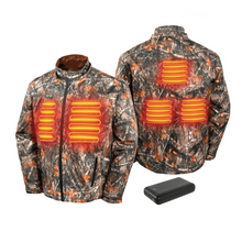 Load image into Gallery viewer, GVDV Heated Hunting Jacket Kit with 7.4V/16,000mAh Battery Pack