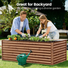 Load image into Gallery viewer, GVDV Raised Garden Bed 6x3x2ft Outdoor, Metal Raised Bed Kit for Backyard, Deep Root Planter Box for Gardening Vegetables, Fruits, Flowers, Rust-Proof, Easy Assembly
