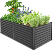 Load image into Gallery viewer, GVDV Raised Garden Bed 6x3x2ft Outdoor, Metal Raised Bed Kit for Backyard, Deep Root Planter Box for Gardening Vegetables, Fruits, Flowers, Rust-Proof, Easy Assembly