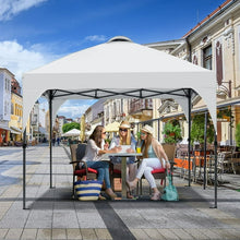Load image into Gallery viewer, GVDV 10x10 Pop Up Canopy Tent, Instant Straight Leg Canopy, Outdoor Shading Shelter, White