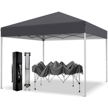 Load image into Gallery viewer, GVDV 10 ft x 10 ft Easy Pop up Outdoor Canopy Tent, Straight Legs Instant Canopy for Outside with Carrying Bag
