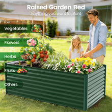 Load image into Gallery viewer, GVDV Raised Garden Bed 6x3x2ft Outdoor, Metal Raised Bed Kit for Backyard, Deep Root Planter Box for Gardening Vegetables, Fruits, Flowers, Rust-Proof, Easy Assembly
