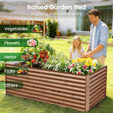 Load image into Gallery viewer, GVDV Raised Garden Bed 6x3x2ft Outdoor, Metal Raised Bed Kit for Backyard, Deep Root Planter Box for Gardening Vegetables, Fruits, Flowers, Rust-Proof, Easy Assembly
