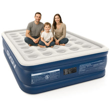 Load image into Gallery viewer, VDV 18" Queen Air Mattress with Built-in Pump, Raised Inflatable Air Bed for Guests &amp; Home, Comfortable Blow-up Mattress, Upgraded 4-Chamber Design, Supports up to 660 lbs
