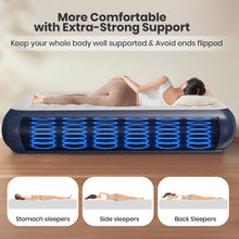 Load image into Gallery viewer, GVDV 16" Twin Air Mattress with Built-in Pump, Raised Inflatable Bed for Home &amp; Guests, Quiet Surface Blow-up Mattress, Portable Air Bed, Colchón Inflable, Supports up to 560 lbs
