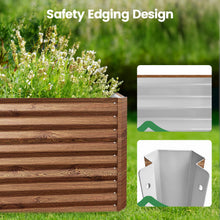 Load image into Gallery viewer, GVDV Raised Garden Bed 6x3x2ft Outdoor, Metal Raised Bed Kit for Backyard, Deep Root Planter Box for Gardening Vegetables, Fruits, Flowers, Rust-Proof, Easy Assembly
