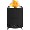 7.5" Tabletop Fire Pit - Smokeless & Portable Mini Fire Bowl, Dual Fuel, 304 Stainless Steel with Carry Bag for Outdoor
