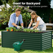 Load image into Gallery viewer, GVDV Raised Garden Bed 6x3x2ft Outdoor, Metal Raised Bed Kit for Backyard, Deep Root Planter Box for Gardening Vegetables, Fruits, Flowers, Rust-Proof, Easy Assembly
