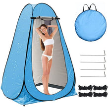 Load image into Gallery viewer, GVDV Pop up Shower Tent, Upgrade Privacy Tent, Portable Outdoor Camping Bathroom Toilet Tent Changing Dressing Room Privacy Shelters Room for Hiking and Beach Sun Shelter Picnic Fishing
